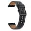 Браслет для Samsung Galaxy Watch 3 45mm - черный кожаный размер L ширина крепления 22мм Watchbands Standart (WB0021STANDART2DARKN3) - миниатюра 2