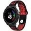 Спортивний ремінець з перфорацією Primo для годинника Garmin Forerunner/Approach Black Red - мініатюра 1