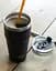 Пляшка-стакан для води Smart Shake Bohtal Insulated Travel Mug 600 мл чорний - мініатюра 5