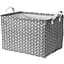 Кошик Idea Home TC-34 Vector 45x30x28 см сірий (TC-34 ткан. Vector) - мініатюра 1