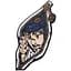 Значок Неймовірні пригоди ДжоДжо JoJo's Bizarre Adventure 5 см CH JJ BA 06 - мініатюра 1