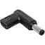 Перехідник Type-C to DC Adapter YX-05 PD19 5V 5.5 x 2.1 мм Acer Compe HP Чорний - мініатюра 1