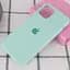Чехол Epik Silicone Case Full Protective (AA) для Apple iPhone 11 (6.1) Бирюзовый / Turquoise - миниатюра 2
