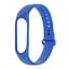 Ремешок силиконовый для Xiaomi Mi Band 3/4, 30 синий - миниатюра 1