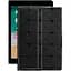 Чехол StatusCASE из экокожи для планшета Apple iPad 9 10,2 2021 Черный ромб - миниатюра 1