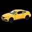Машинка Uni-fortune Mercedes Benz C63 AMG Coupe, 1:36, матовий жовтий (554987M(Е)) - мініатюра 1
