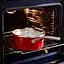 Ківш KitchenAid Steel Core з кришкою 16 см 1.3 л червоний (CC003287-001)  - мініатюра 5