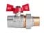 Кран кульовий Thermo Alliance "Американка" Standart 1" ВЗ прямий, латунь, PN40, метелик SD220NW25PN40 - мініатюра 2