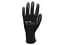 Перчатки рабочие Vorel полиэстер покрытый полиуретаном размер 10 черные (74080) - миниатюра 3