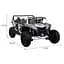Електроавтомобіль 4-місний Ramiz Buggy Atv Racing Utv2000 24 В, PA.A033.LIION, Red (PA.A033.LIION.CR) - мініатюра 2