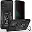 Ударостійкий чохол Camshield Army Ring для Samsung Galaxy S21 Чорний / Black - мініатюра 1