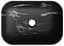Умивальник Mexen Rita black marble matt накладний MEX-21084588, Чорний матовий - мініатюра 2
