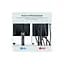 Набір для кріплення стрічка-липучка LP124 20mm Cable Tie Band 5m Black Ugreen (40356) - мініатюра 7