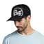 Кепка Buff Trucker Cap, Logo Black L/XL Черный-белый - миниатюра 3