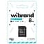 microSDHC Wibrand 8Gb class 4 (adapter SD) - мініатюра 2