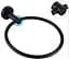 Рушникотримувач кільце Rea 332915A Mist 05 black REA-06904, Чорний матовий - мініатюра 3