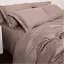 Простирадло на резинці MirSon Tencel №08 Beige 160x200 см темно-бежеве (2200009637483) - мініатюра 10