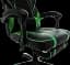 Геймерское кресло GT Racer черное с зеленым (X-2749-1 Black/Green) - миниатюра 7