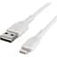 Кабель Belkin Boost Up Charge USB-A to Lightning 1m White (CAA001BT1MWH) [158792] - миниатюра 5