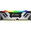 Модуль пам'яті DDR5 Kingston FURY Renegade RGB 2x16GB 8000MHz Silver/Black (KF580C38RSAK2-32) [145722] - мініатюра 4