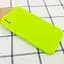 Чехол Silicone Case Square Full Camera Protective (AA) NOLOGO для Apple iPhone X / XS (5.8) Салатовый / Neon green - миниатюра 2