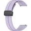 Ремінець DK CDK для Huawei Watch 4 20mm Silicone Sport Magnetic (016443) (viola) - мініатюра 1