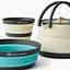 Набір посуду Sea To Summit Frontier UL Collapsible Kettle Cook Set 1P (1033-STS ACK025031-122102) - мініатюра 4