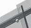 Двері в нішу Koer SR SD02-120x200-TR-01 прозоре скло Easy Clean 8 мм, хром KR5384, універсальні, прозорий, хром - мініатюра 4
