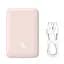 Портативна батарея Baseus Magnetic Xiaomini Wireless Fast Charge Power Bank 10000 mAh 20W PPCX030004 Pink - мініатюра 2