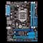 Материнська плата Asus H61M-C LGA 1155 (H61M-C) Б/В - мініатюра 1
