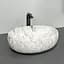 Умивальник VBI Veneto stone накладний VBI-012803, Сірий - мініатюра 2