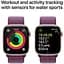 Смарт-годинник Apple Watch Series 10 GPS 42mm Rose Gold Aluminum Case w. Plum Sport Loop (MWWK3) - мініатюра 4