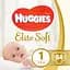 Підгузки Huggies Elite Soft 1 (3-5 кг), 84 шт. - мініатюра 1