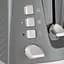 Тостер GrooWe 2 Slice 850Вт, подогрев, размораживание, пластик, серый Russell Hobbs kuh0014911 - миниатюра 5