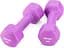 Гантели для фитнеса неопреновые Gymtek Hex 2х3кг фиолетовый - мініатюра 8