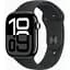 Смарт-часы Apple Watch Series 10 GPS 46mm Jet Black Alu. Case w. Black Sport Band - S/M MWWP3 - миниатюра 1