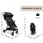 Прогулянкова коляска Chicco Urbino чорна (87138.95) - мініатюра 2