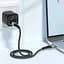 Кабель Essager Interstellar Transparent Design USB Charging Cable Type C to Type C 100W 2 м чорний (EXCTT1-XJA01-P) - мініатюра 3
