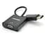 Конвертор-перехідник DisplayPort (тато) на VGA (мама) VEGGIEG DV-B 25 см - мініатюра 1