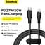 Кабель Baseus Type-C to Lightning Pudding Series Fast Charging Cable 20W 1.2 м - мініатюра 3