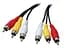 Кабель GRAND Audio Video 3 x RCA тато 3 x RCA тато тюльпани тюльпани 1.5 м - мініатюра 3