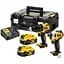 Набор из двух аккумуляторных инструментов бесщеточных DeWalt акб 2х4 А/ч ЗП кейс 6.5 кг - миниатюра 1