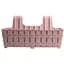 Цветочный горшок Violet House Bamboo Pink на перила 50 см (1061 BAMBOO PINK на перил. 50 см.) - миниатюра 1