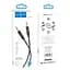 Кабель Hoco AUX UPA19 AUX audio cable L-1 м Чорний - мініатюра 2