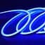 Стрічка неонова силіконова LED Neon з блоком живлення 5M 12 Вт-220 Вт Синій - мініатюра 2