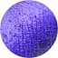 Розсипчасті тіні Sinart Make-Up With Passion тон 92 (Purple) 1 г - мініатюра 2