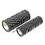 Массажный ролик EasyFit Grid Roller Double 33 см Черный - миниатюра 2