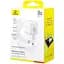 Мережевий зарядний пристрій Baseus Palm Fast Charger Type-C+USB 30W P1011160A213-00 White - мініатюра 6