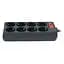 Мережевий фільтр RS-8 PROTECT 3.0m Black UAH (EL122300022) - мініатюра 2