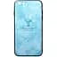 Чохол-накладка Toto Deer Shell With Leather Effect Case Apple iPhone 6/6s Blue - мініатюра 1